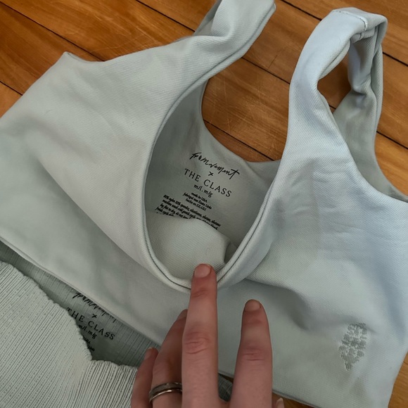 Free people crop/sports bra - never worn, limited edition colour! - Picture 2 of 4